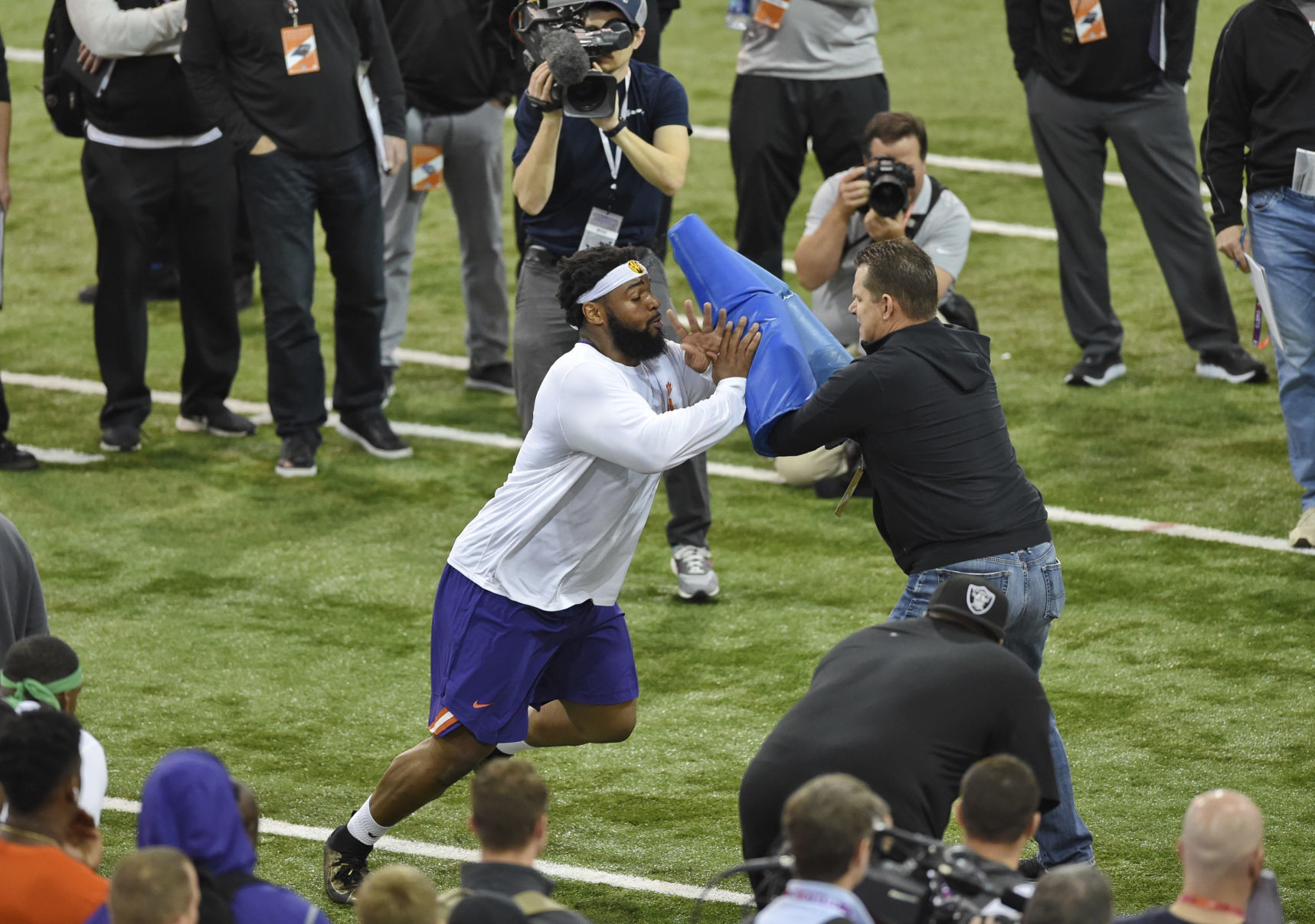 Clemson Pro Day Football